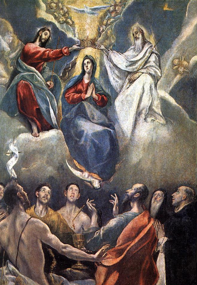 Coronation Of The Virgin El Greco