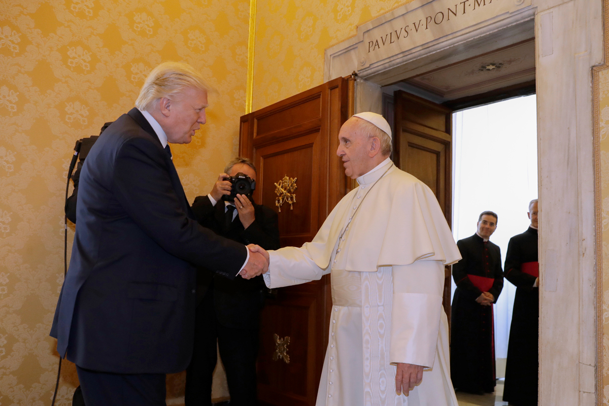 Trump, Pope Francis