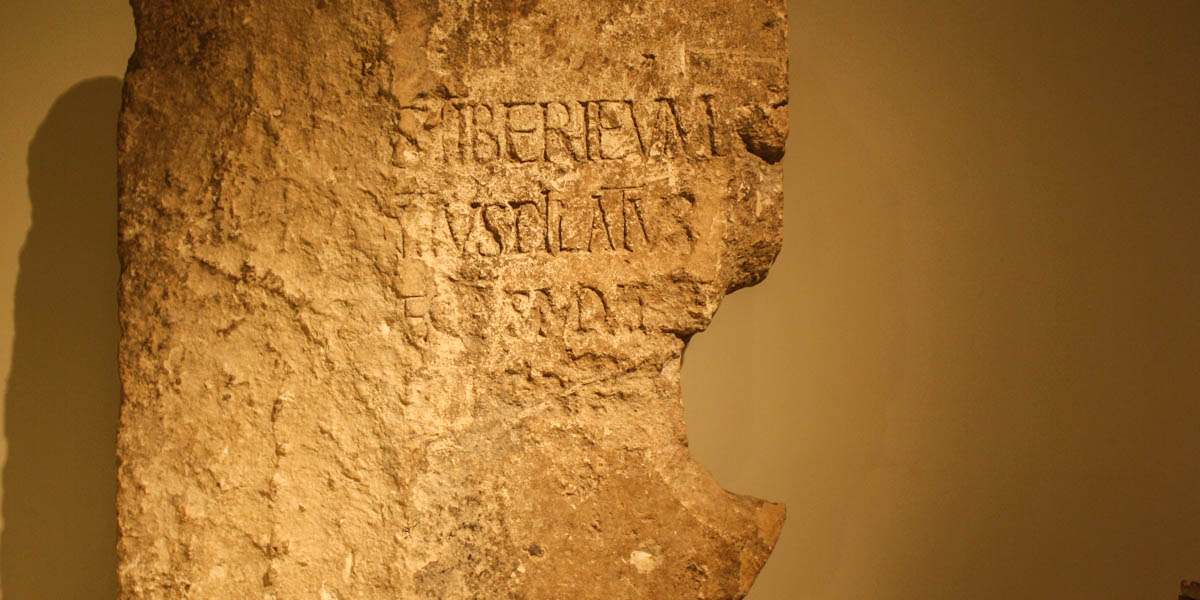 PONTIUS PILATE STONE