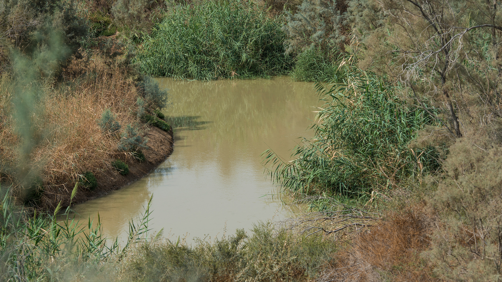 DRONE,JORDAN,BAPTISMAL SITE,GOPRO