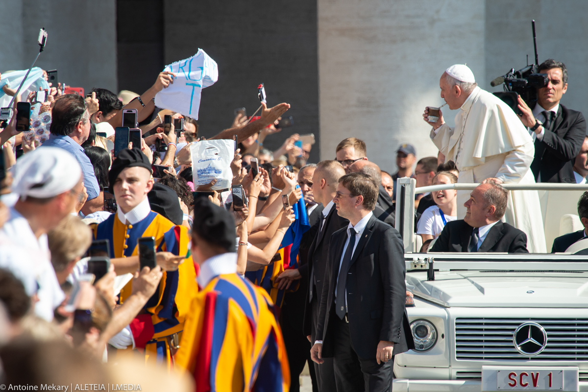 POPE AUDIENCE JUNE 26; 2019