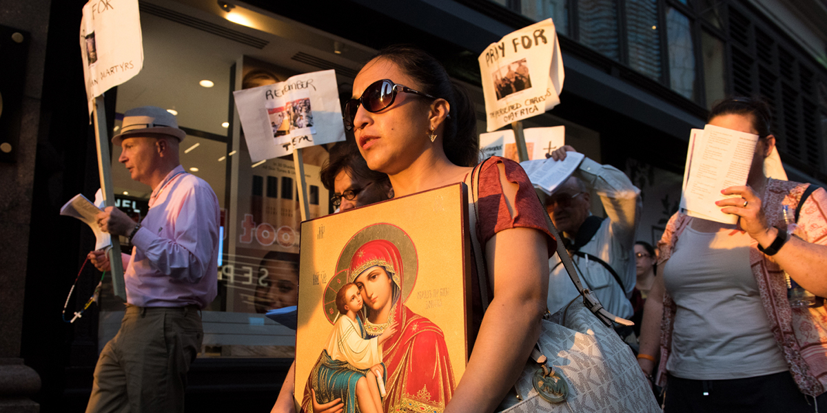CHRISTIAN PERSECUTION,NEW YORK,TIMES SQUARE