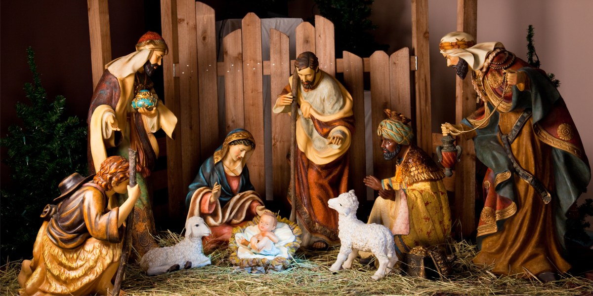 crèche de noel