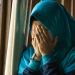 depressed Muslim woman in Islam